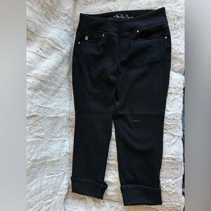 Belle by Kim Gravel Black Ankle Jeans